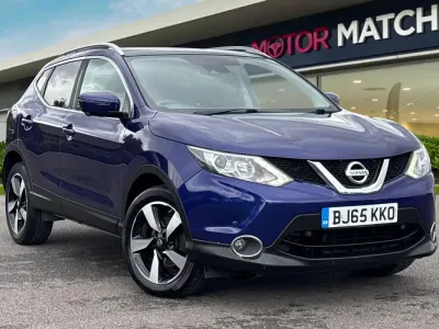 Used Nissan Qashqai N-TEC 110 HP (80 kW) 2015 Blue SUV