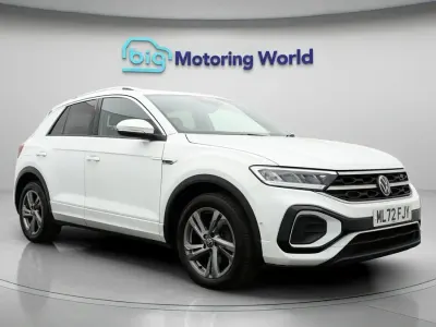 Begagnad VW T-Roc R-line 150 HK (110 kW) 2022 Vit SUV