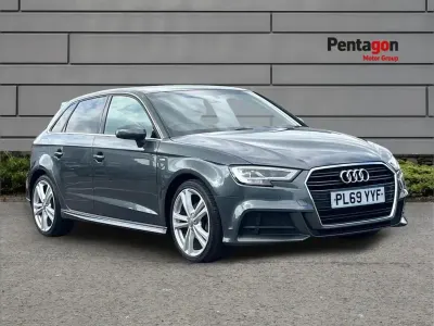 Used Audi A3 S-Line 147 HP (108 kW) 2019 Grey Sedan