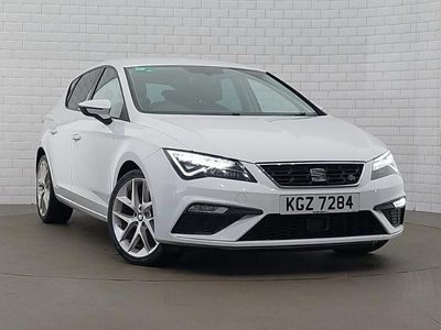 Used Seat Leon FR 125 HP (91 kW) 2018 White Hatchback