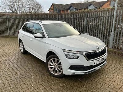 Used Skoda Kamiq SE Drive 94 HP (69 kW) 2023 Moon white metallic SUV