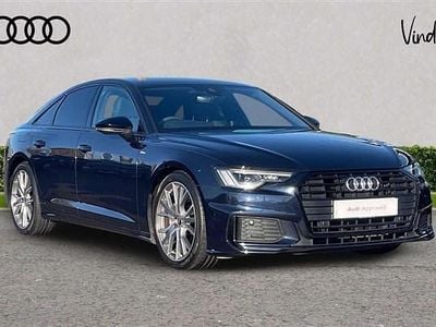 Blue Used 2022 Audi A6 Black Edition Sedan | £27,798 (Fair price)