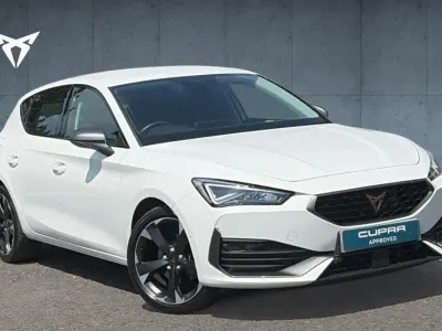 Used Cupra Leon 150 HP (110 kW) 2023 White Hatchback