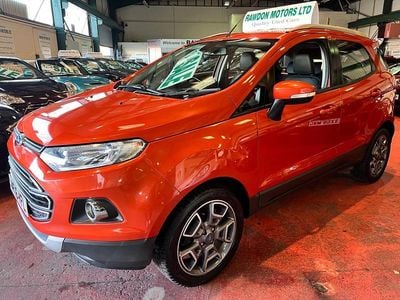 Red Used 2016 Ford Ecosport Titanium SUV | £5,200 (Fair price)