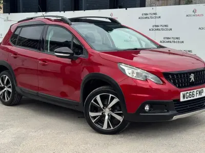 Used Peugeot 2008 GT-line 2016 Red SUV