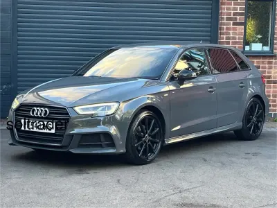 Used Audi A3 Black Edition 2018 Grey Sedan