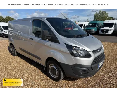 Used Ford Transit Custom 105 HP (77 kW) 2016 Silver Van