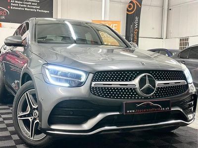 Used Mercedes GLC220 AMG line 194 HP (142 kW) 2020 Grey Coupe