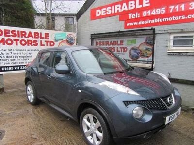 Used Nissan Juke Acenta 2011 Blue SUV
