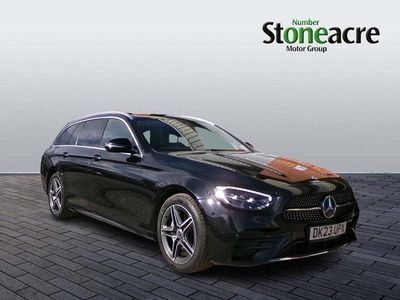 Used Mercedes E200 AMG line 200 HP (147 kW) 2023 Black Estate