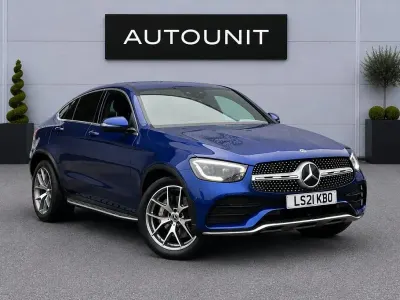 Used Mercedes GLC300 AMG line 2021 Blue SUV