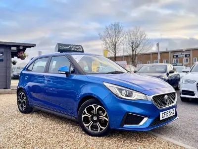 Used MG MG3 Exclusive 106 HP (77 kW) 2019 Blue Hatchback