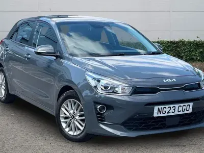 Used Kia Rio 84 HP (61 kW) 2022 Grey Hatchback