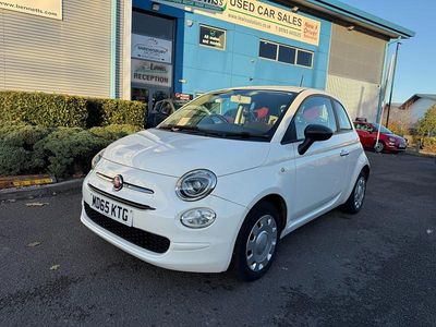Used Fiat 500 Pop 69 HP (50 kW) 2015 White Hatchback
