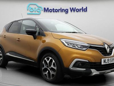 Used Renault Captur GT-Line 90 HP (66 kW) 2019 Orange/black SUV