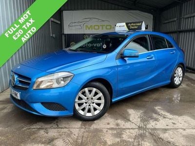 Used Mercedes A180 SE 109 HP (80 kW) 2015 Blue Hatchback