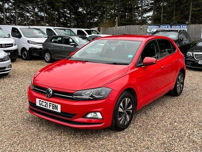 Used VW Polo Match 95 HP (69 kW) 2021 Red Hatchback