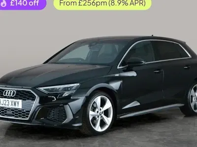 Used Audi A3 Sportback S-Line 150 HP (110 kW) 2023 Black Hatchback
