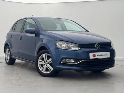 Blue Used 2017 VW Polo Edition Hatchback | £8,499 (Fair price)