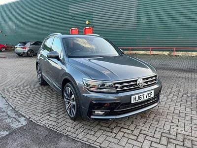 Grey Used 2017 VW Tiguan R-line SUV | £16,790 (Fair price)