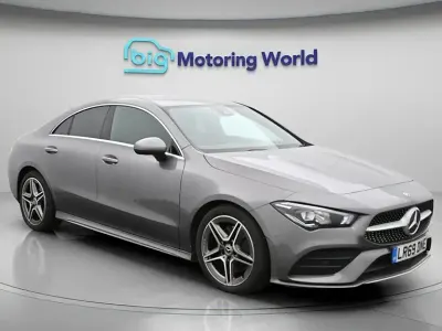 Occasion Mercedes CLA200 AMG line 163 ch (119 kW) 2019 Gris Coupé