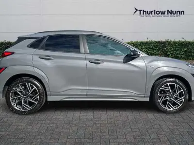 Used Hyundai Kona N Line 120 HP (88 kW) 2021 Grey SUV