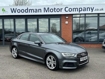 Used Audi A3 S-Line 150 HP (110 kW) 2018 Grey Sedan