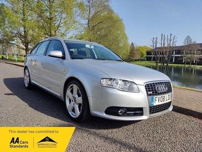 Used Audi A4 S-Line 138 HP (101 kW) 2008 Silver Estate