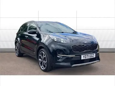 Used Kia Sportage GT-Line S 136 HP (100 kW) 2021 Black SUV