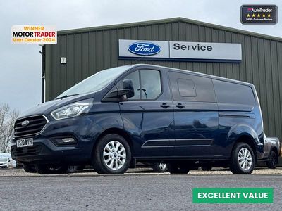 Used Ford Transit Custom Limited 185 HP (136 kW) 2020 Blue Van