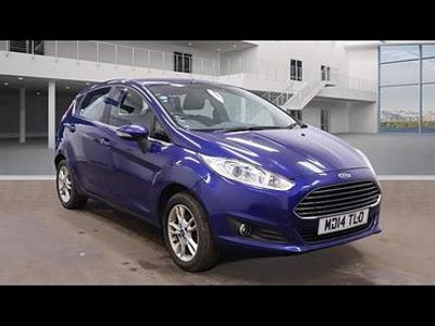 Used Ford Fiesta Zetec 75 HP (55 kW) 2014 Blue Hatchback