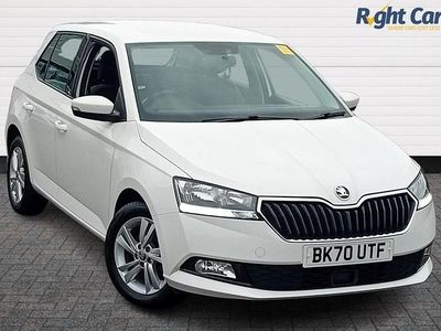 White Used 2021 Skoda Fabia SE Hatchback | £9,499 (Good price)