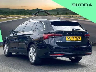 Used Skoda Octavia SE L 150 HP (110 kW) 2024 Black Estate