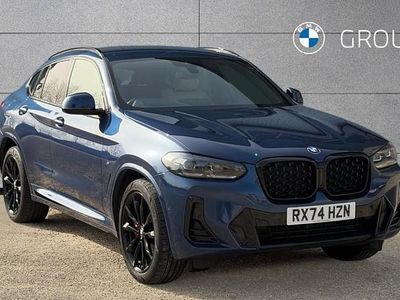 Used BMW X4 M Sport 187 HP (137 kW) 2024 Blue SUV
