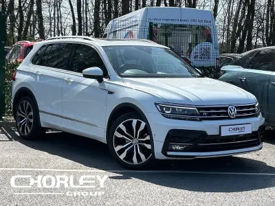 Używany VW Tiguan R-line 150 KM (110 kW) 2020 Biały SUV