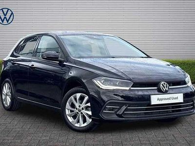 Used VW Polo Style 95 HP (69 kW) 2024 Black Hatchback
