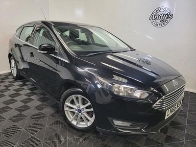Used Ford Focus Zetec 2016 Black Hatchback