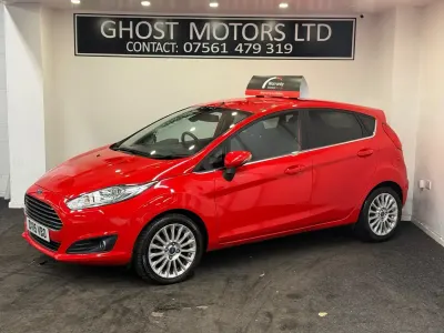 Used Ford Fiesta Titanium 2015 Red Hatchback