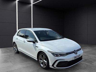 White Used 2021 VW Golf VII R-line Hatchback | £15,595 (Fair price)