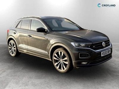 Begagnad VW T-Roc R-line 150 HK (110 kW) 2020 Grå SUV