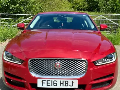 Used Jaguar XE Portfolio 2016 Red Sedan