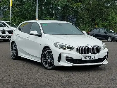 Used BMW 118 M Sport 136 HP (100 kW) 2023 White Hatchback