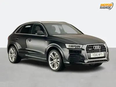 Używany Audi Q3 S-line plus 184 KM (135 kW) 2016 Czarny SUV