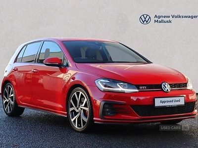 Red Used 2019 VW Golf VII GTI Hatchback | £19,490 (Fair price)