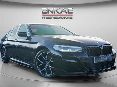 Used BMW 520 M Sport 2021 Black Sedan