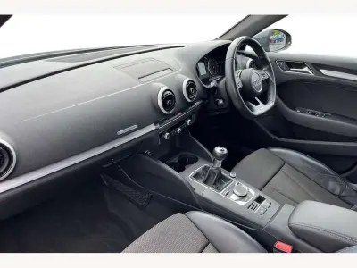 Used Audi A3 S-Line 150 HP (110 kW) 2018 Grey Sedan