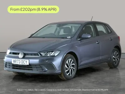 Begagnad VW Polo Life 2023 Grå Halvkombi