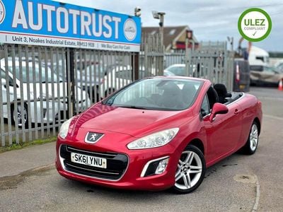 Used Peugeot 308 CC Active 156 HP (114 kW) 2012 Red Cabriolet