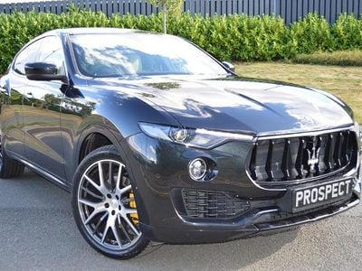 Nero black metallic Used 2017 Maserati Levante SUV | £18,500 (Fair price)