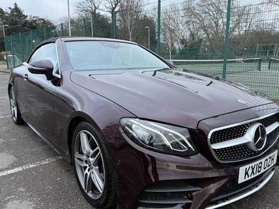 Used Mercedes E220 AMG line 194 HP (142 kW) 2019 Cabriolet